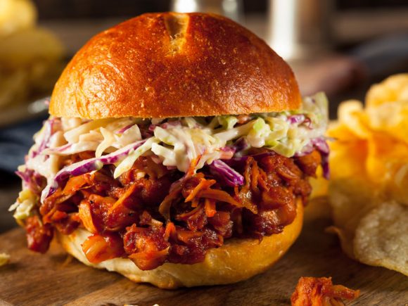 Asian Slow Cooker Pulled Pork Sandwiches