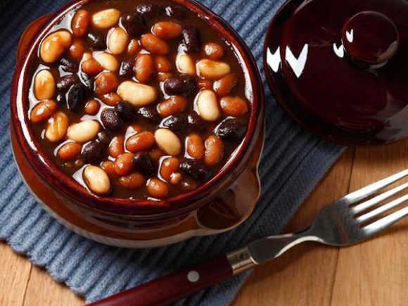 Apple Butter Baked Beans