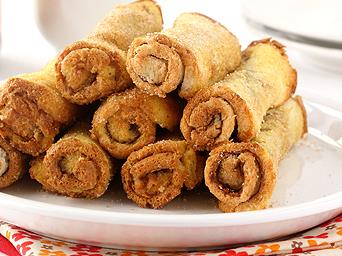 French Toast Rolls-Ups