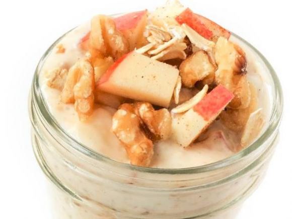 Apple Pie Refrigerator Oatmeal