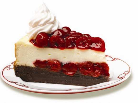 Cherry Chocolate-Brownie Cheesecake