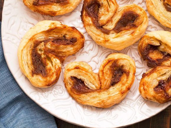 Apple Butter Palmiers