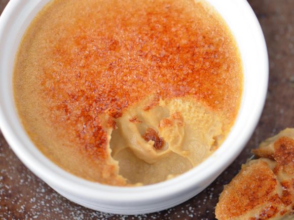 Spiced Apple Creme Brulee