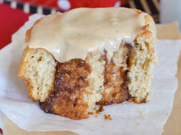 Apple Butter Cinnamon Rolls