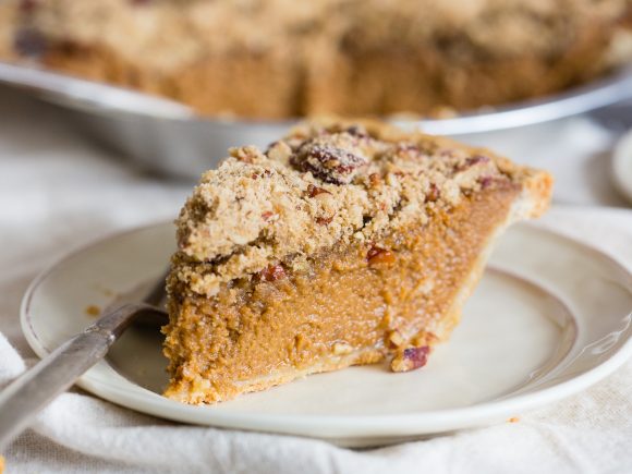 Apple Butter Pumpkin Pie