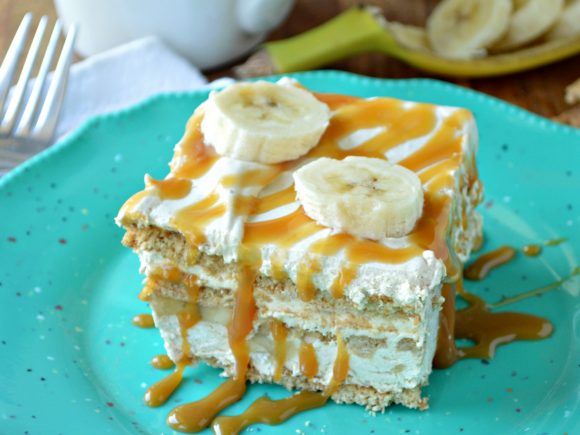 Banana Spice Icebox Cake