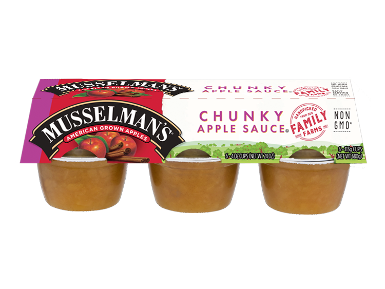 Musselman's Chunky Apple Sauce 6pk