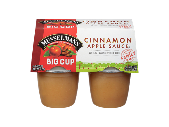 Musselman's BIG CUP Cinnamon Apple Sauce