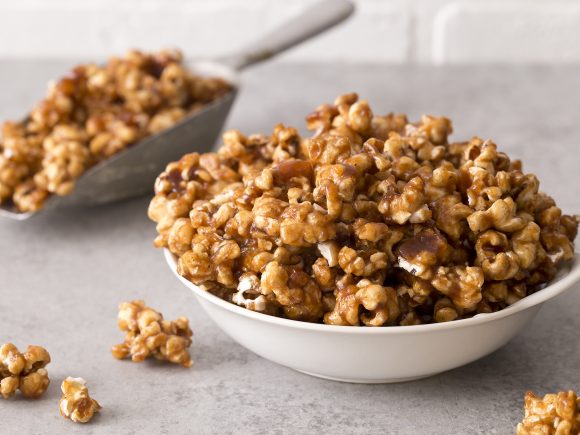 Caramel Apple Butter Popcorn