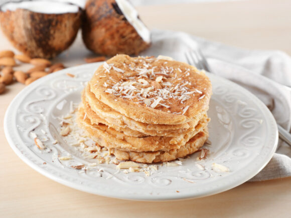 Coconut Pancakes (lower calorie)
