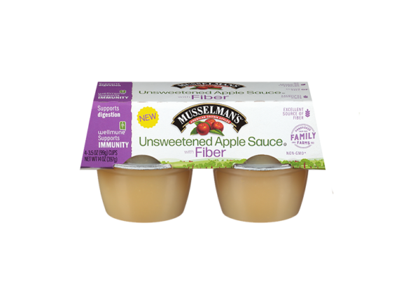Does Apple Sauce Have Fiber