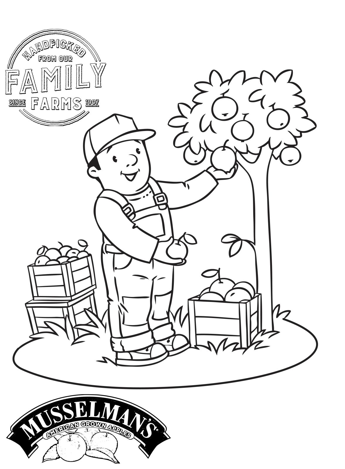 Orchard Coloring Fun!