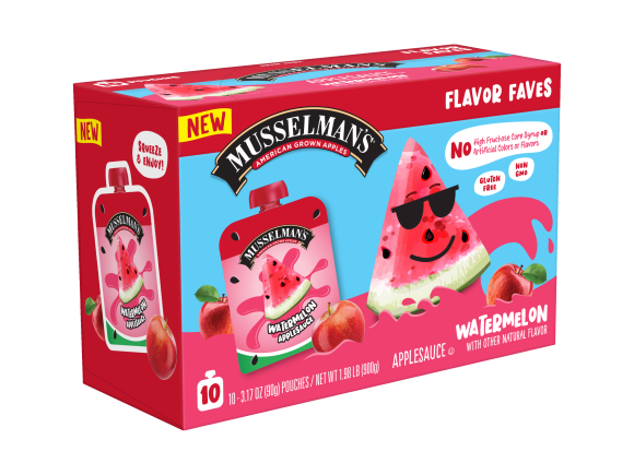 Watermelon Applesauce Pouches