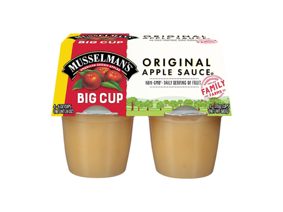 Musselman's BIG CUP Original Apple Sauce