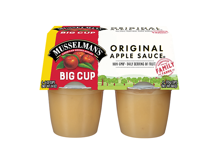Musselman's BIG CUP Original Apple Sauce