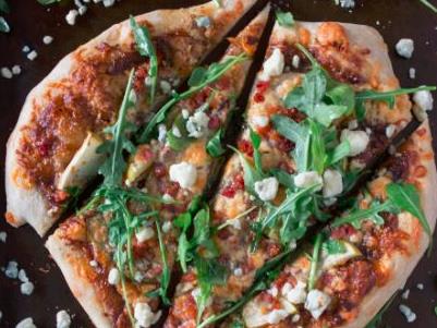 Pancetta, Apple & Blue Cheese Pizza