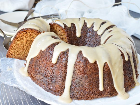 Brown Butter Glazed Bundt Cake