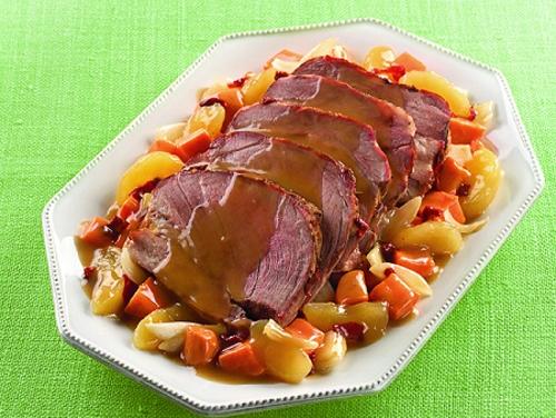 Sweet & Hot Slow Cooker Pork