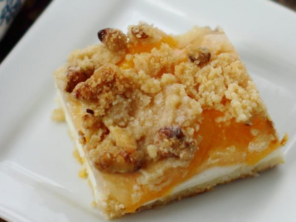 Peaches and Cream Bars