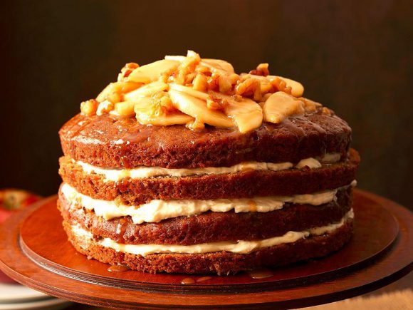 Caramel Apple Butter Layer Cake