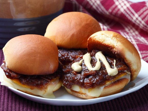 Onion Grilled Cheese Sliders