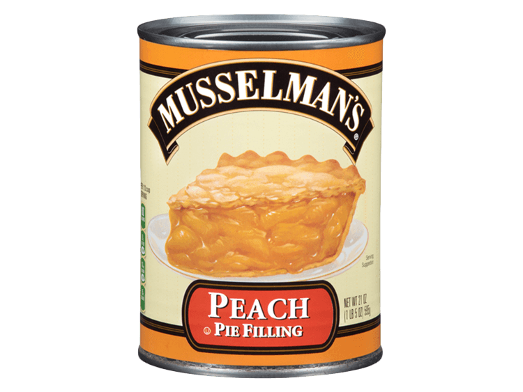 Musselman's Peach Pie Filling, 21 oz.