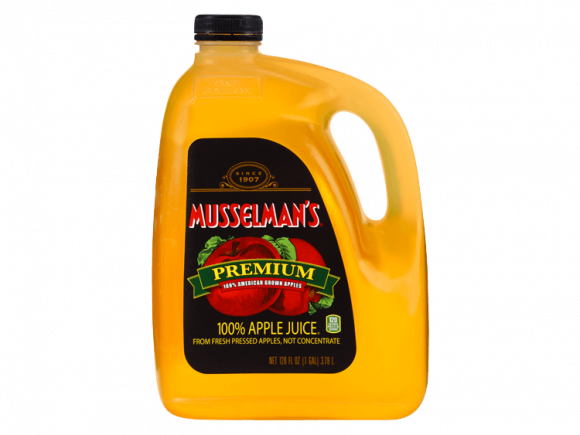 Musselman's Premium Apple Juice, 128 oz.